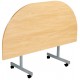 Olton 1400mm Wide D-End Tilt Top Table